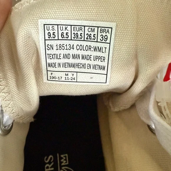 Skechers White High-Top Sneakers with Multicolor Accents - Picture 9 of 11